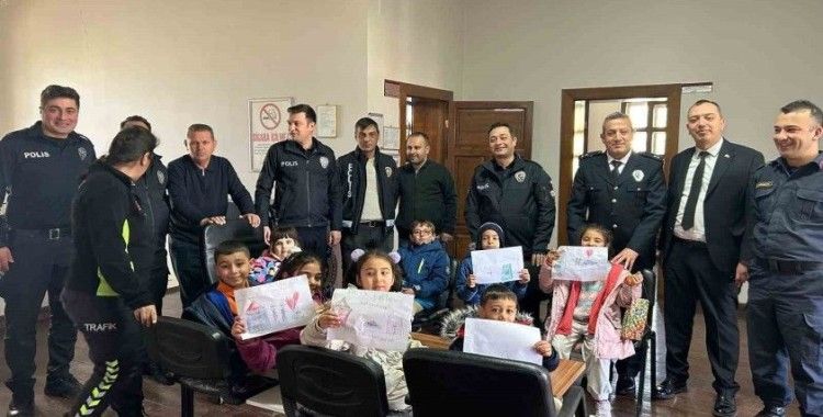 Öğrenciler Günyüzü Emniyet Amirliğini ziyaret etti
