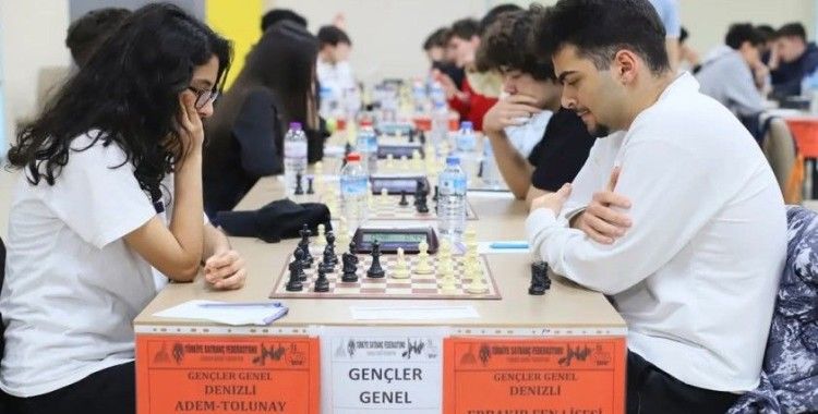 Satranç grup şampiyonası heyecanı Denizli’de yaşandı
