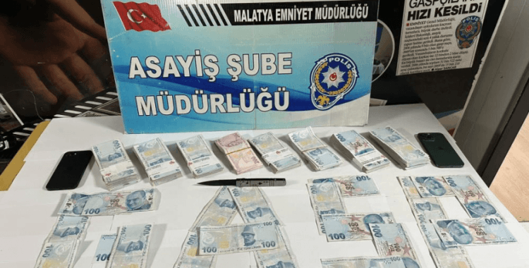 Malatya polisi 240 saat kamera kaydını izledi, 3 gasp şüphelisini yakaladı