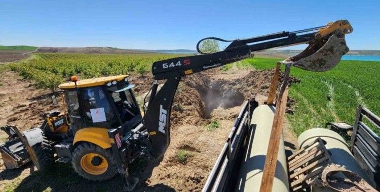 Samsat’ın bereketli toprakları su ile buluşuyor
