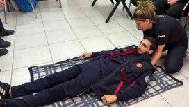 Elazığ’da itfaiye personeline ilk yardım eğitimi
