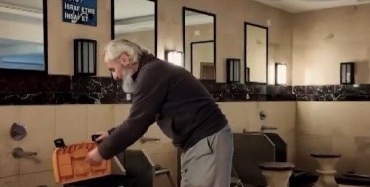 Su israfına 40 yıllık su tesisat ustasından aparat
