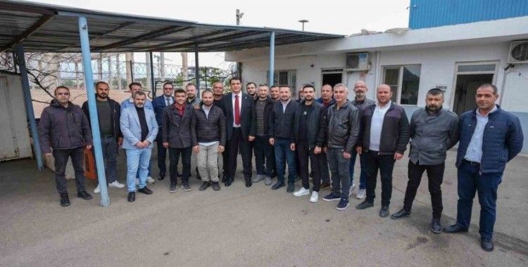 Yılmaz’dan kurum içi ziyaretler
