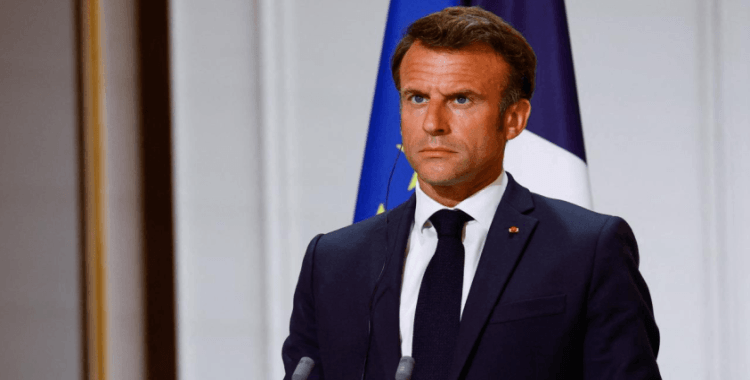 Macron: Gazze'deki sivillerin yaşadığı çile sona ermeli