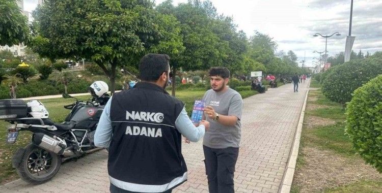 Adana’da 38 bin kişi uyuşturucu hakkında bilgilendirildi
