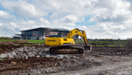 Kayapınar'ın yeni yerleşim yerlerine 3 bin 200 metrelik yol yapılıyor