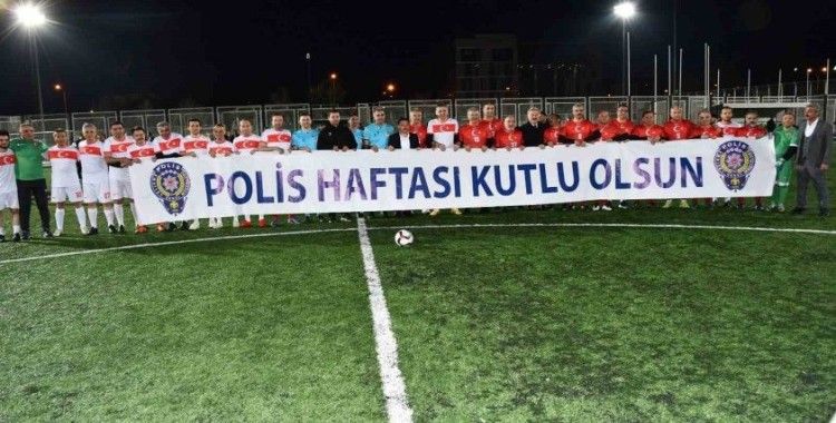 Polis Haftası Etkinliği: Kayseri ASKF: 3 - Emniyetgücü: 3
