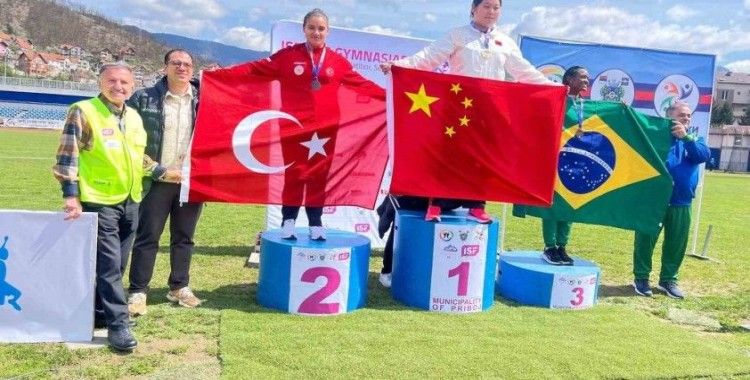 Mersinli sporcu dünya 2’ncisi oldu
