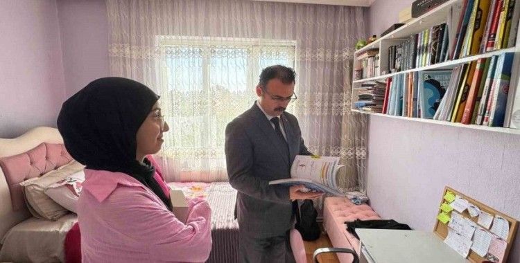 Kaymakam Ateş, öğrencilere misafir oldu
