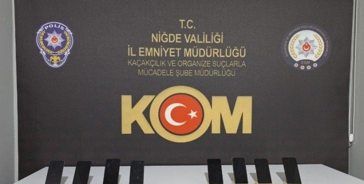Niğde’de kaçakçılık operasyonu: 3 gözaltı
