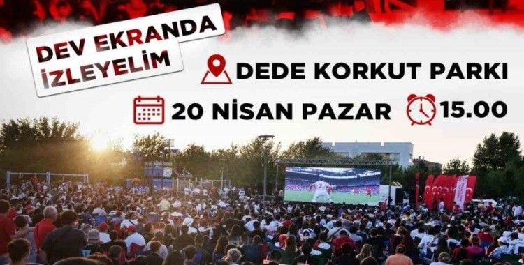 Eskişehirspor - Manavgat Belediyespor maçı için dev ekran kurulacak
