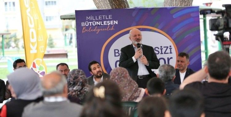Başkan Çolakbayrakdar: "Kayserimizin refahı için çalışıyoruz"
