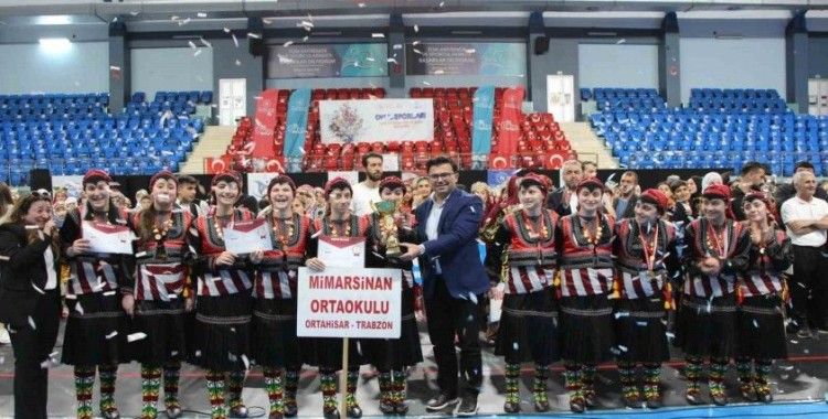 Halk oyunları Türkiye şampiyonası sona erdi
