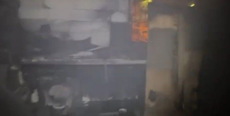 3 çocuklu annenin yaşadığı ev yandı
