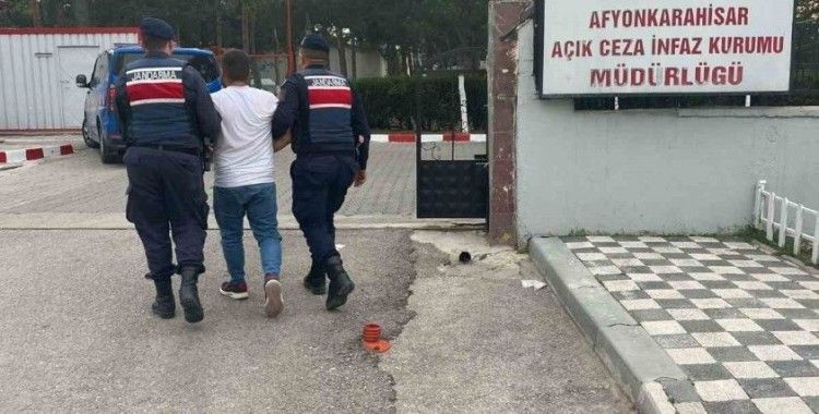 Hapis cezasıyla aranan şahsı jandarma yakaladı
