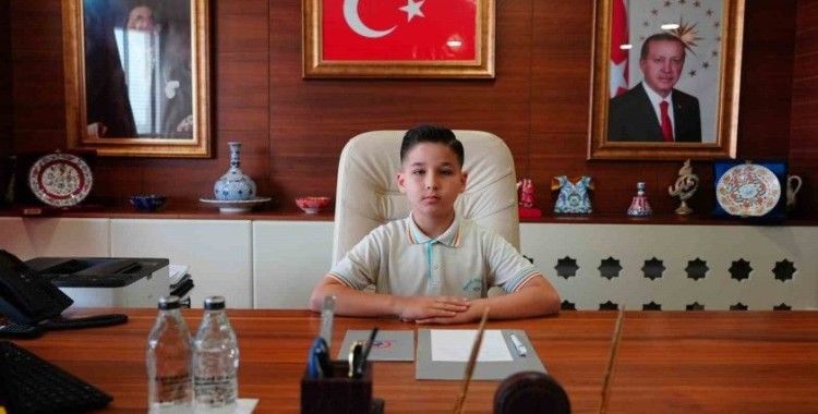 Küçük başkanın talimatı hemen yerine getirildi
