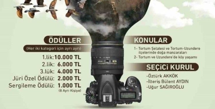 Tortum ve Uzundere’de bahar coşkusu foto safariyle taçlanacak
