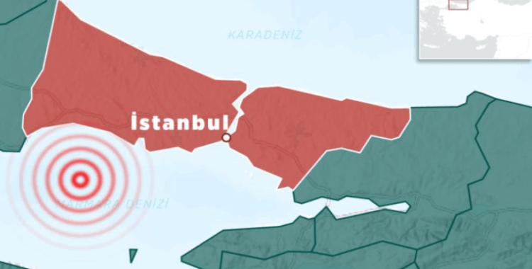 İstanbul'da 4,3 büyüklüğünde deprem oldu