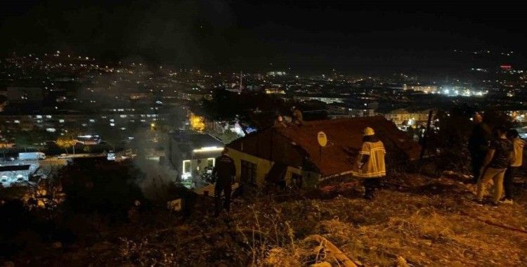 Bursa’da korkutan odunluk yangını
