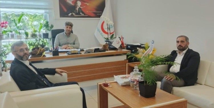 Başhekim Kül, Köyceğiz İlçe Müftülüğü heyetini ağırladı
