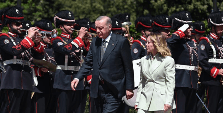 Cumhurbaşkanı Erdoğan ile Meloni görüşmesi başladı