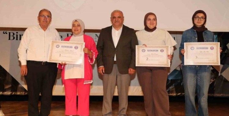 "Bir Bilenle Bilge Nesil" projesinde ödüller sahiplerini buldu
