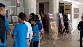 Kozluk Kız Anadolu İmam Hatip Lisesinde sanat ve farkındalık sergisi
