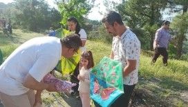 Sarıgöl’de gökyüzü uçurtmalarla renklendi
