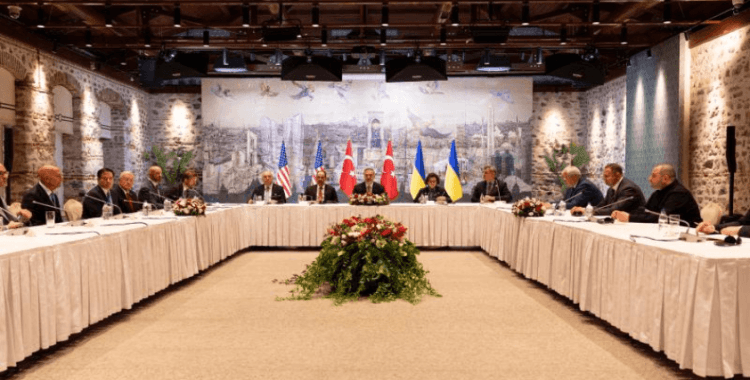 Türkiye-ABD-Ukrayna toplantısı başladı