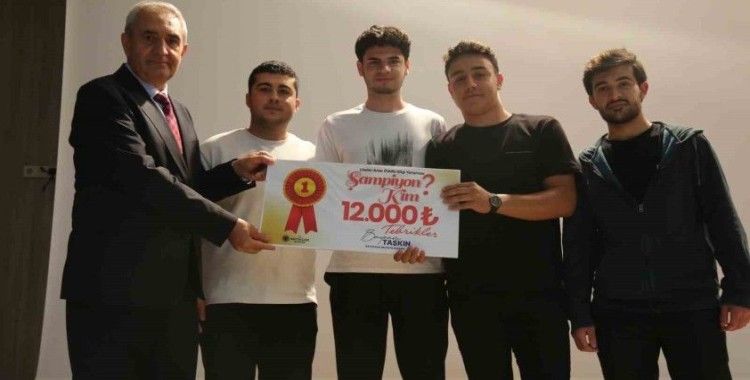 Battalgazi’de ‘’Şampiyon Kim?’’ yarışmasının birincisi belli oldu
