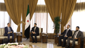 MİT Başkanı Kalın, Suriye Cumhurbaşkanı Şara ve heyetiyle görüştü