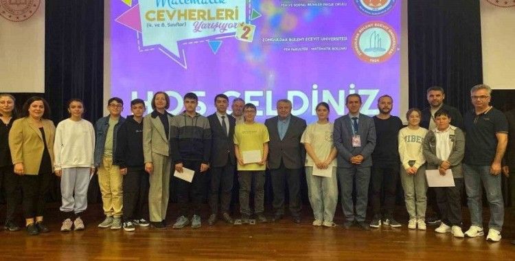 Matematik cevherleri Zonguldak’ta yarıştı
