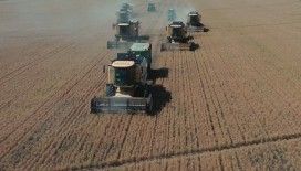 Bakan Yumaklı: "TİGEM Şanlıurfa Ceylanpınar Tarım İşletmesi’nde yılın ilk hasadına başlandı"
