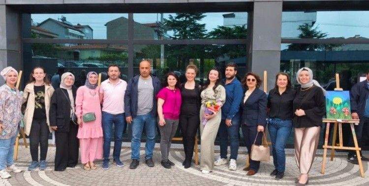 Binnur Uzan’ın öğrencilerinin eserleri büyük ilgi gördü
