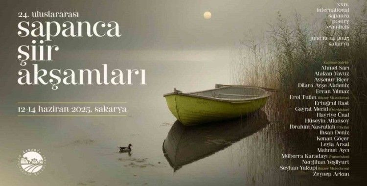 Uluslararası festival Sakarya’da 24’üncü kez ‘şiirle’ ruha dokunacak
