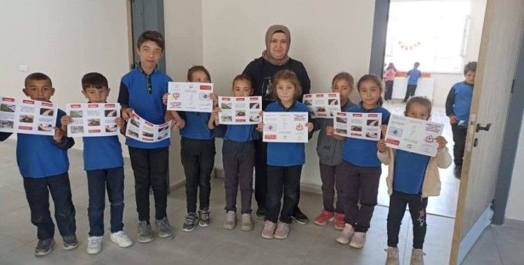 Öğrencilere kene ve KKKA bilgilendirmesi
