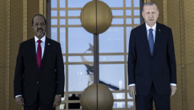 Cumhurbaşkanı Erdoğan, Somali Cumhurbaşkanı Mahmud ile görüştü