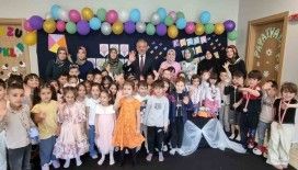 Kur’an kursu öğrencileri karne sevinci yaşadı
