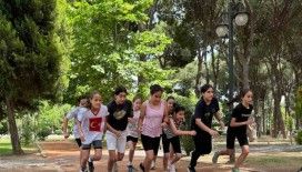 Genç sporcular kıyasıya mücadele etti
