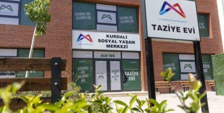 Mersin Büyükşehir Belediyesinden vatandaşlara cenaze ve taziye hizmeti
