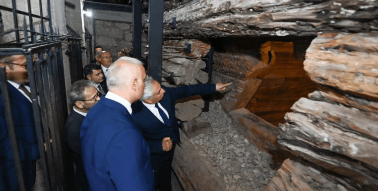 Gordion Antik Kenti'nde yeni keşif: Mezar odası gün yüzüne çıkarıldı