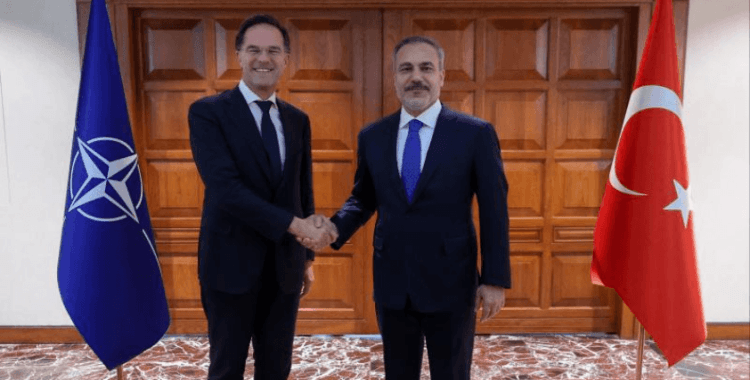 Bakan Fidan, NATO Genel Sekreteri Rutte ile görüştü