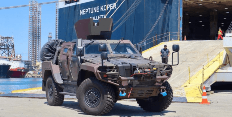 Romanya'ya zırhlı kara aracı ihracatında ilk sevkiyat