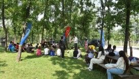 Çocuklar önce okudu, sonra eğlendi
