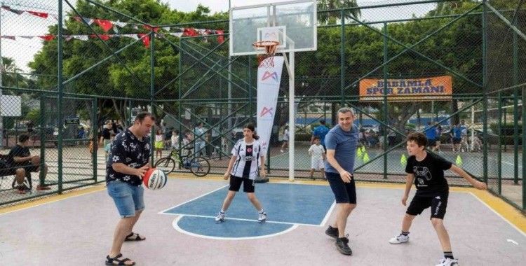 Mersin’de ’Babalar Günü’nde hem spor hem eğlence dolu kutlama
