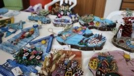 Adana’da el emeği göz nuru üretimle terapi
