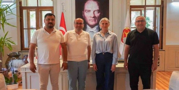 Başkan Subaşı, Burdur heyetini makamında ağırladı
