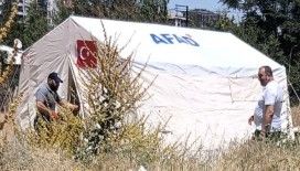 39 yaşındaki kadın çadırda ölü bulundu
