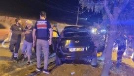 Bandırma yolunda tır ile otomobil çarpıştı: 2 yaralı
