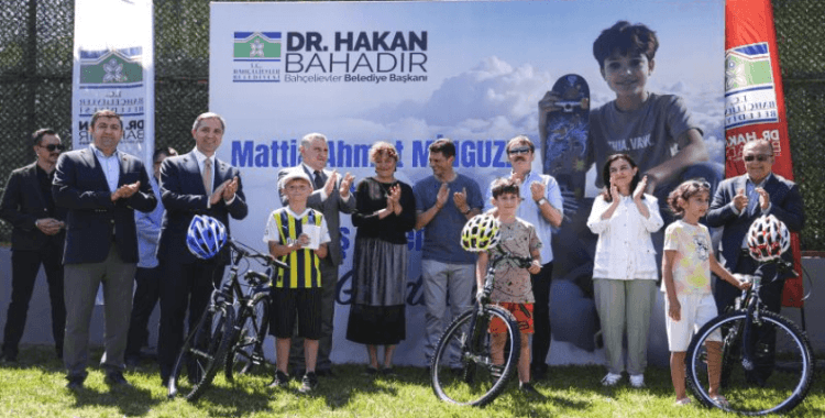 Mattia Ahmet Minguzzi Skate Parkı'nın açılışı, Bakan Bak'ın katılımıyla yapıldı